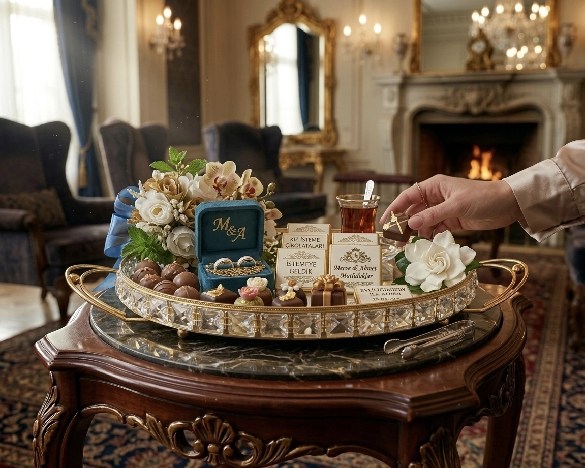 OVAL KULPLU KRİSTAL TEPSİ 36cm