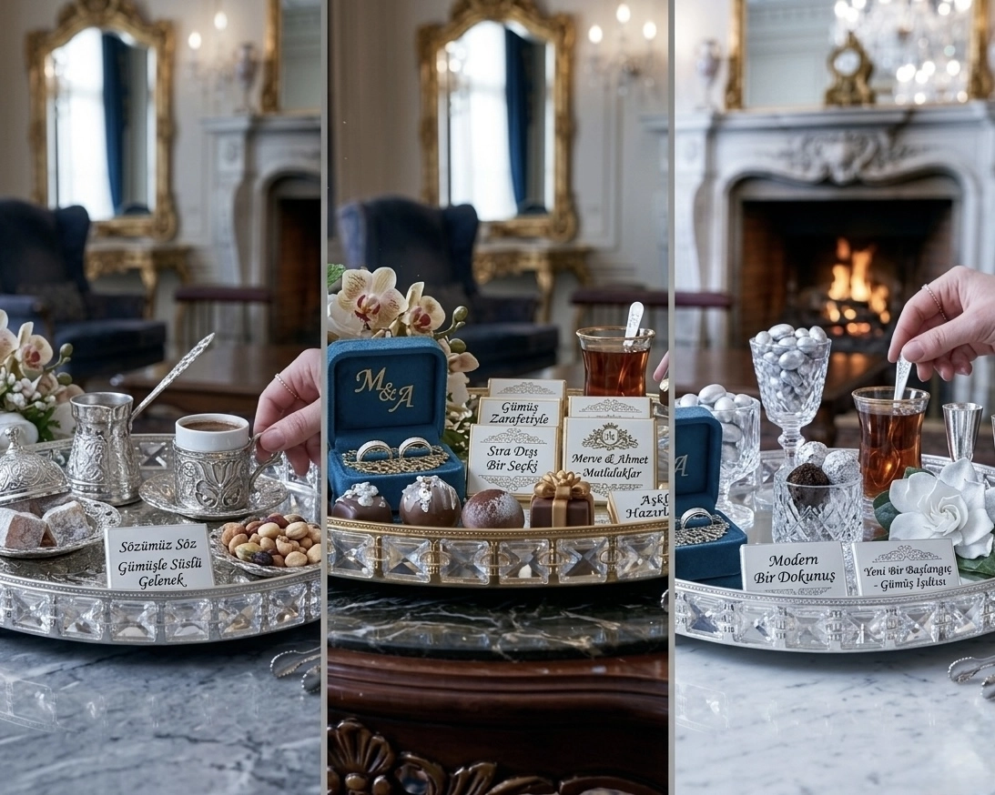 OVAL KULPLU KRİSTAL TEPSİ 36cm