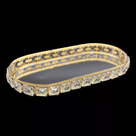 BATON KRİSTAL TEPSİ 32cm