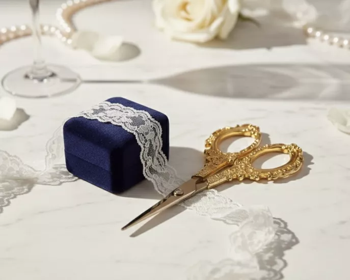 DEKORATİF TÖREN MAKASI